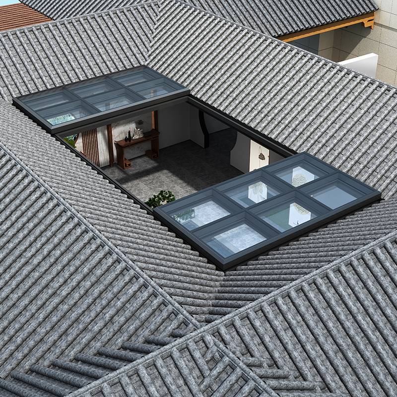 Günəş Otağı Sürüşən Skylight Tək Açılış